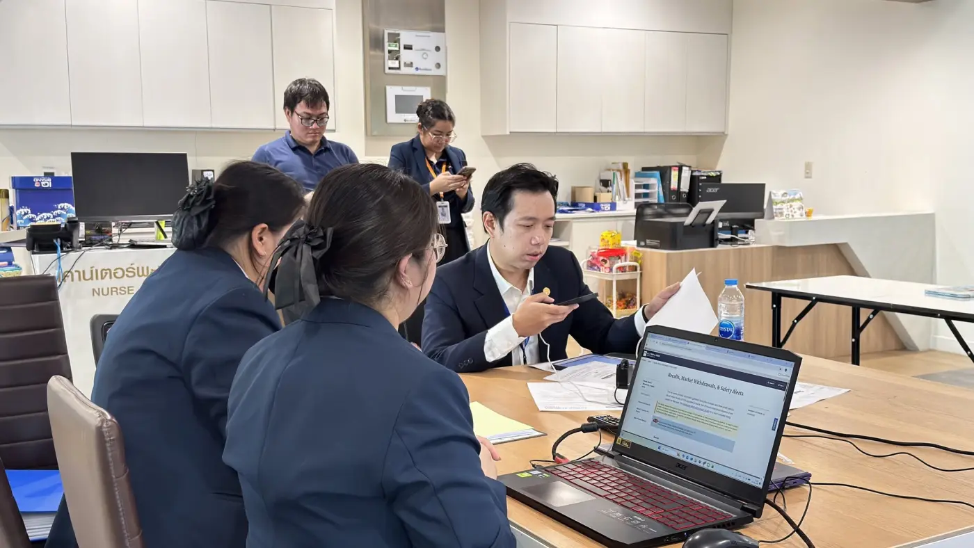 ต้อนรับคณะผู้เยี่ยมสำรวจ AACI ติดตามผลการดำเนินงานระยะที่ 1 — ภาพที่ 16