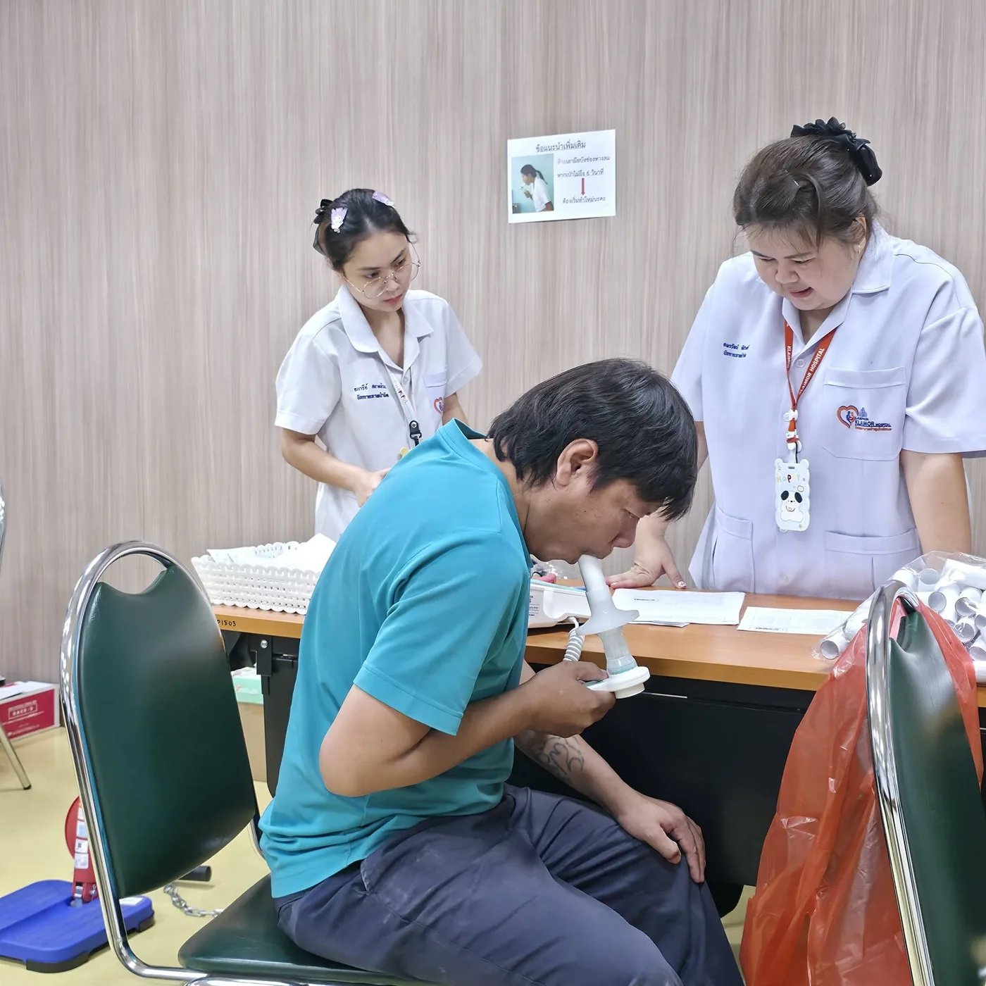 ออกหน่วยตรวจสุขภาพประจำปีให้แก่พนักงาน บริษัท เบทาโกร จำกัด (มหาชน) — ภาพที่ 16