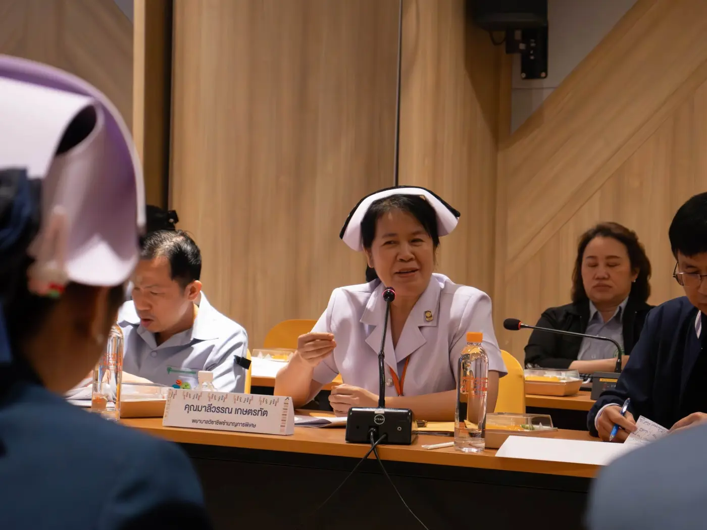 ต้อนรับคณะผู้ตรวจประเมินมาตรฐานการให้บริการของสถานพยาบาล ประจำปี 2569 — ภาพที่ 12